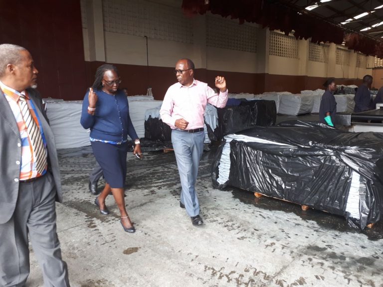 Industrialization PS Betty Maina tours some industries in bid to boost them
