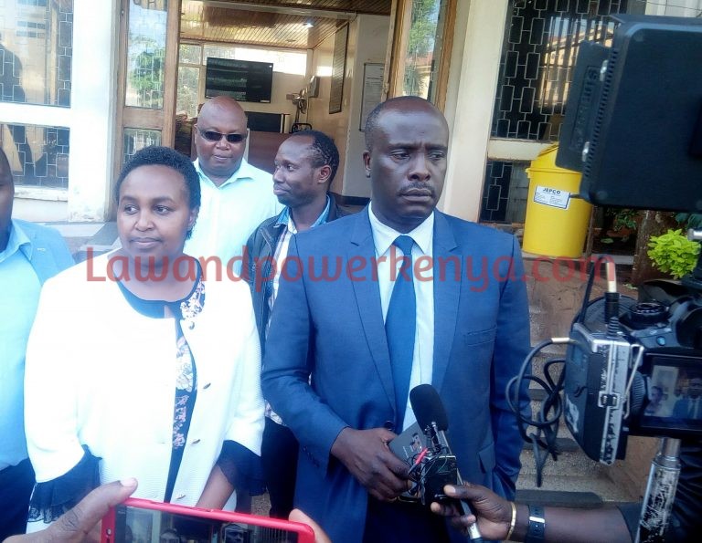 I have never filed a divorce case against my wife Mercy Kaimenyi, Senator Linturi tells court
