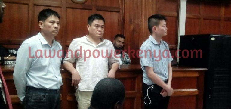Three Chinese firm directors charged with robbery with violence
