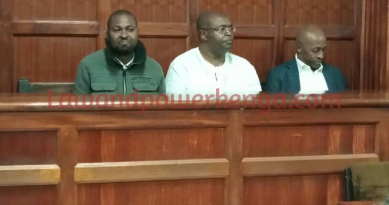 Former Tetu MP, two others charged with creating disturbance