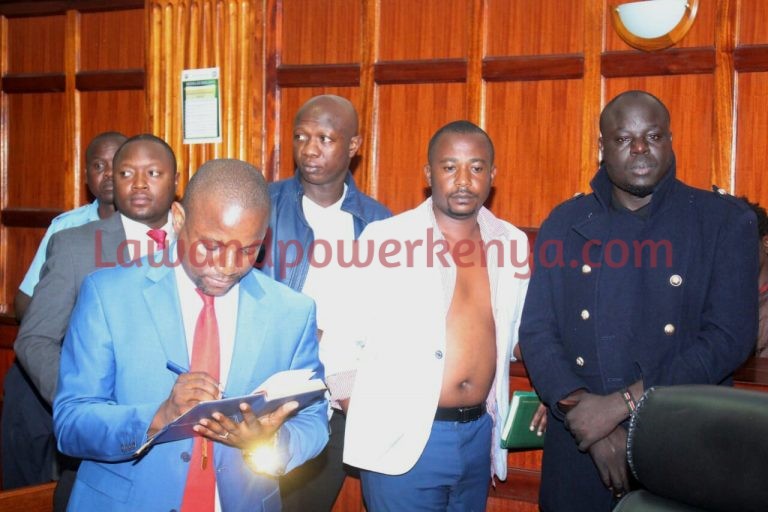 Four of Gov. Sonko’s people charged with creating disturbance at EACC