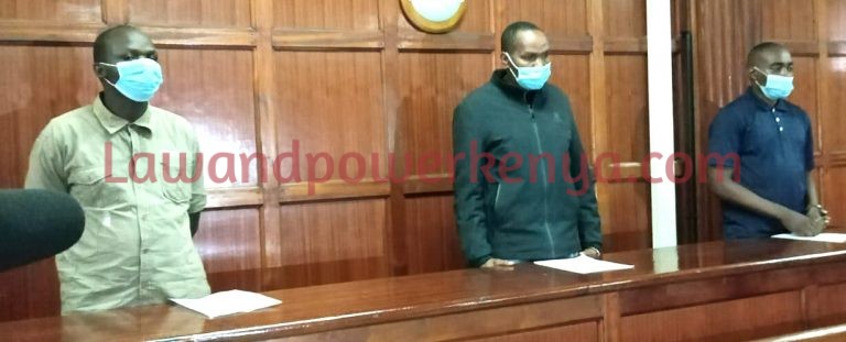 Three charged with interfering with comm antennae at DCI HQ