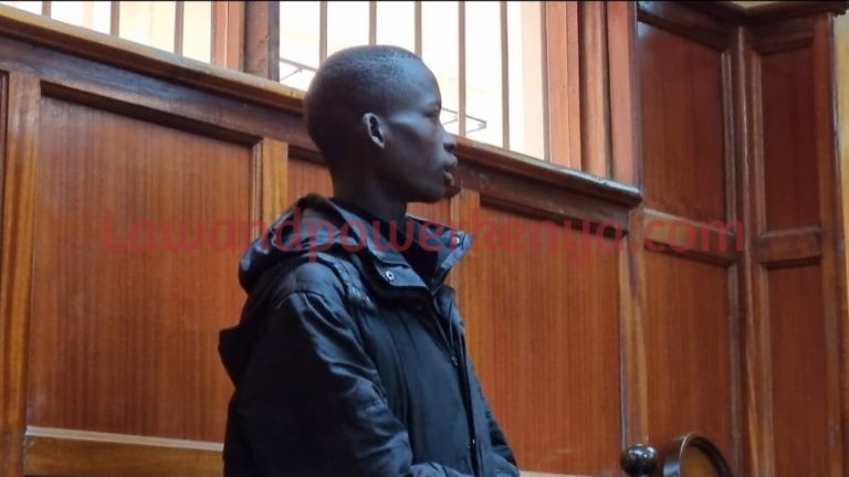 Nairobi trolley guy tells court he was arrested for failing to shower