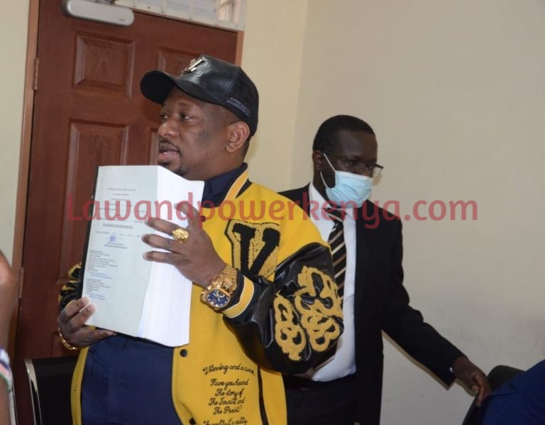 Woman who sued Sonko for child upkeep withdraws case; says she was paid to taint his name