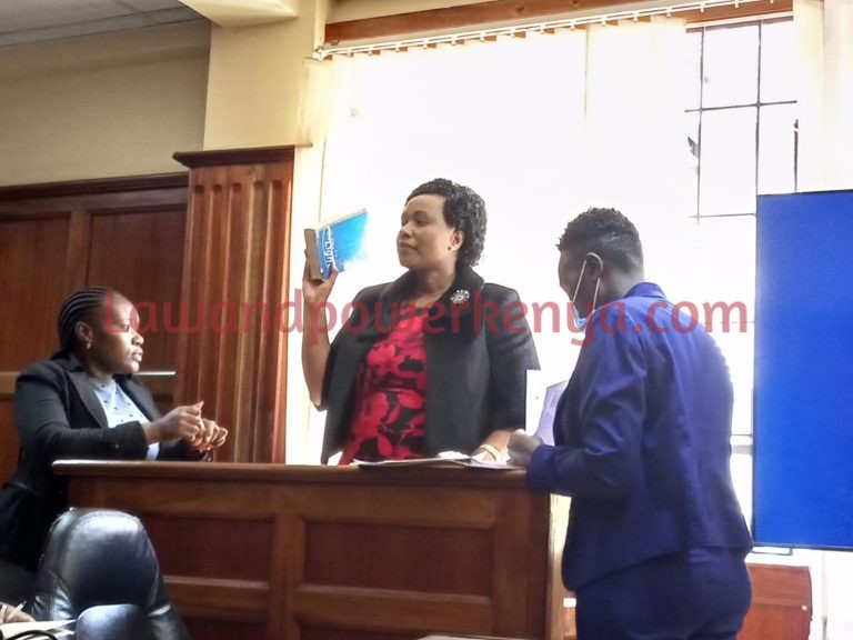 Ruto’s PS Julius Korir’s ex-wife shows court videos of him beating her up