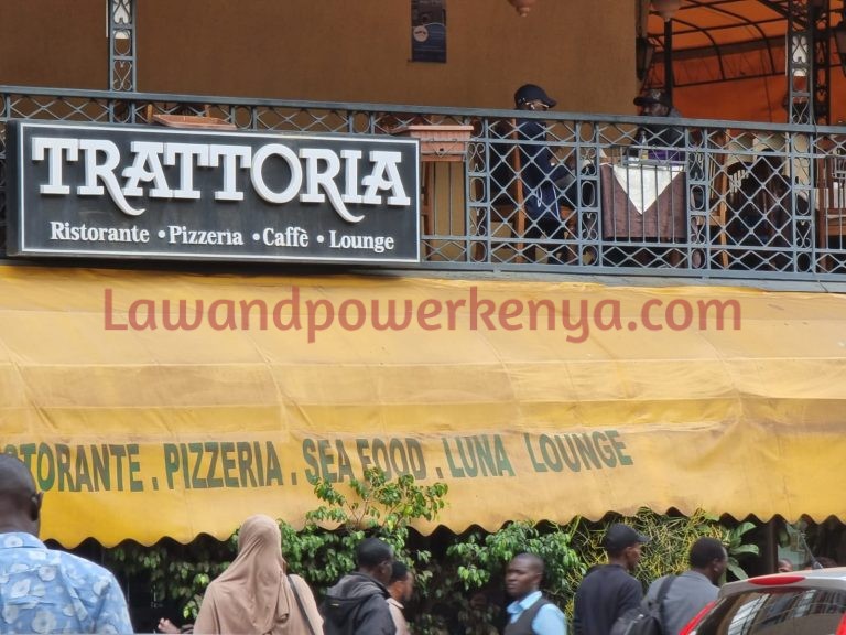 Nairobi Landlady to sue Trattoria restaurant owner for disobeying court orders