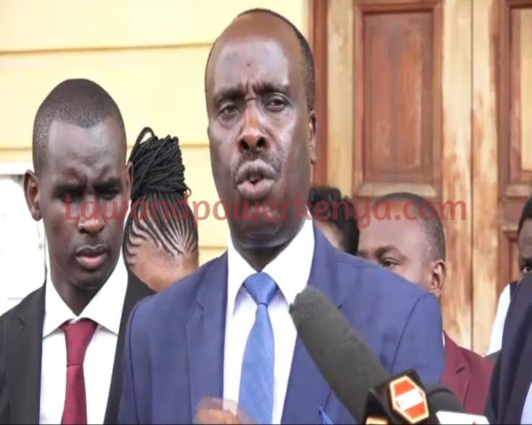 Court gives MP Kimani Ichung’wa 15 days to respond in defamation case by advocate Omari