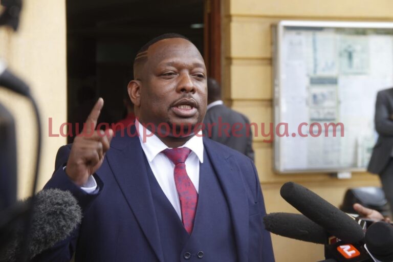 Sonko fails to testify in defamation case by tycoon Mike Maina