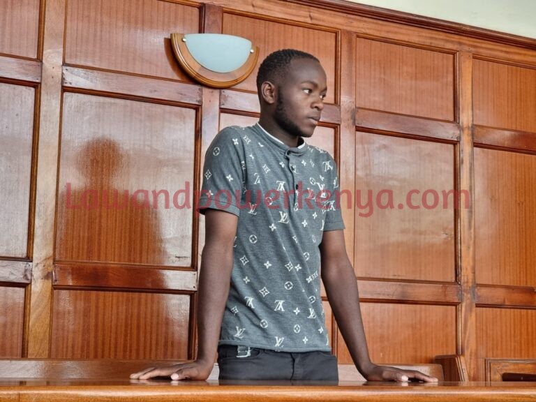 Boda boda rider accused of causing death of MP Kulow Hassan charged
