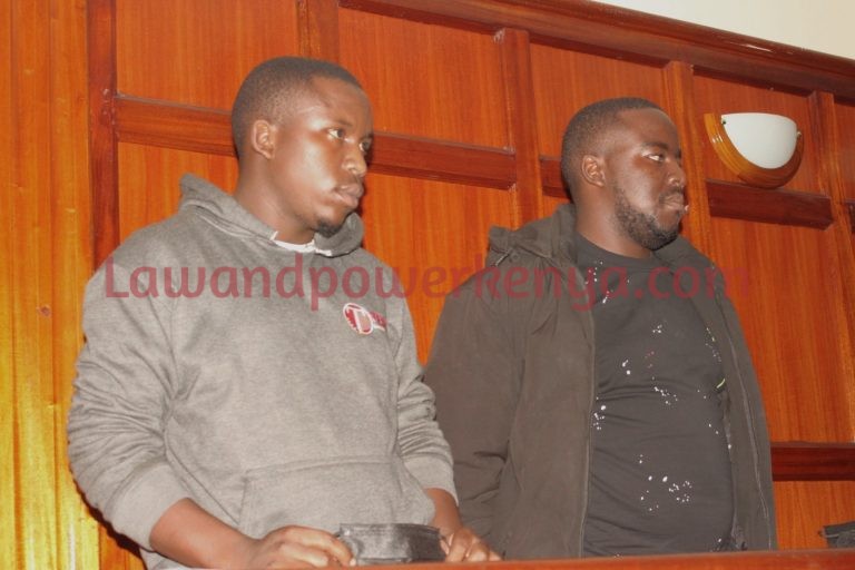 Two charged after Ex DCI bosses’ son’s gaming shop theft