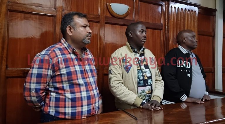 Three charged with Sh 6M fraud in fake excavator crane sale
