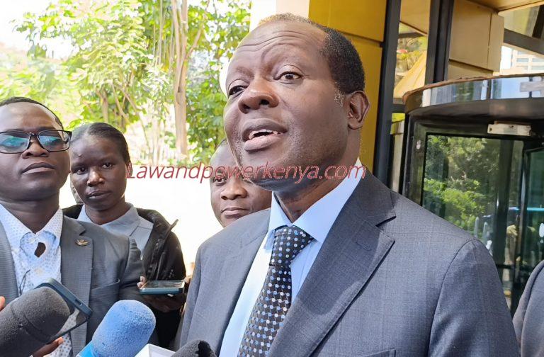 My e-mail is full of aggrieved Kenyans, Ex CS Tuju says after presenting dossier on Supreme Court Judges to EACC
