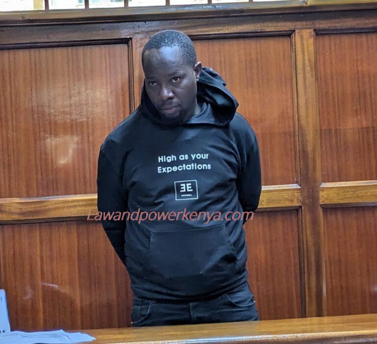 Suspect who robbed businessman Sh 999,000 dressed as a traffic cop charged