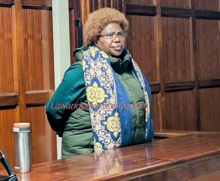 Naivasha MP Jayne Kihara fails to plead to charges, released on person bond
