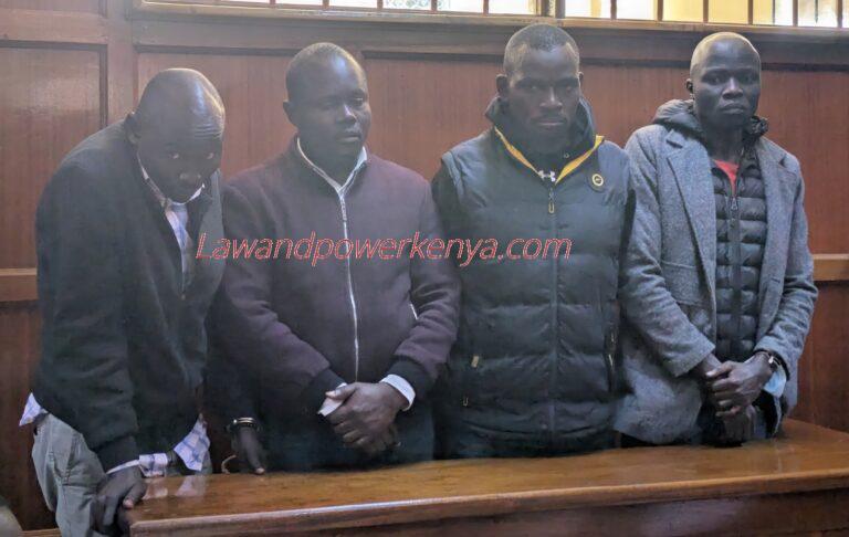 Four in court over death of Obamana Links Ltd stage manager