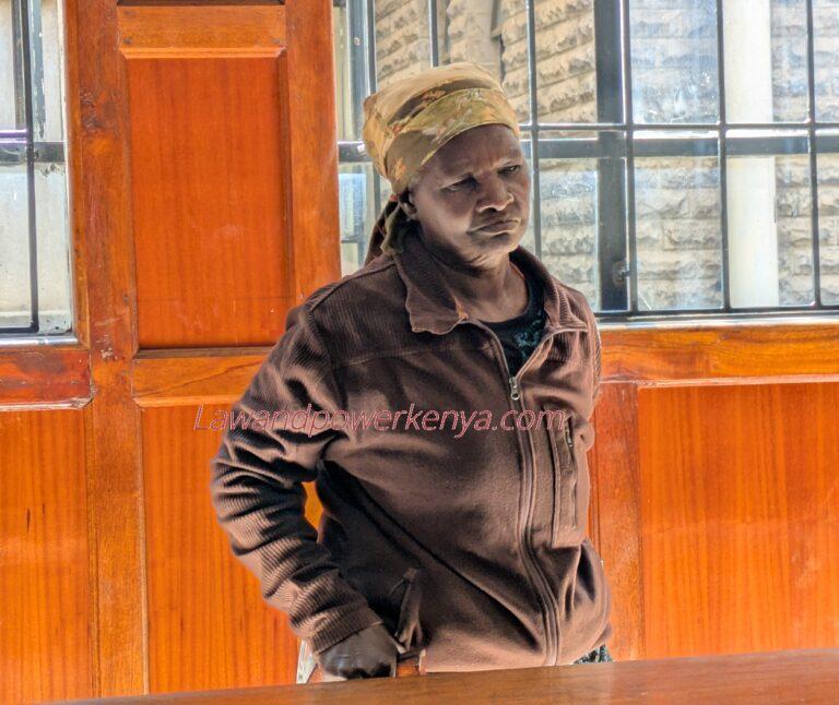 Elderly woman in court as ex DG Agnes Kagure accuses her of land fraud