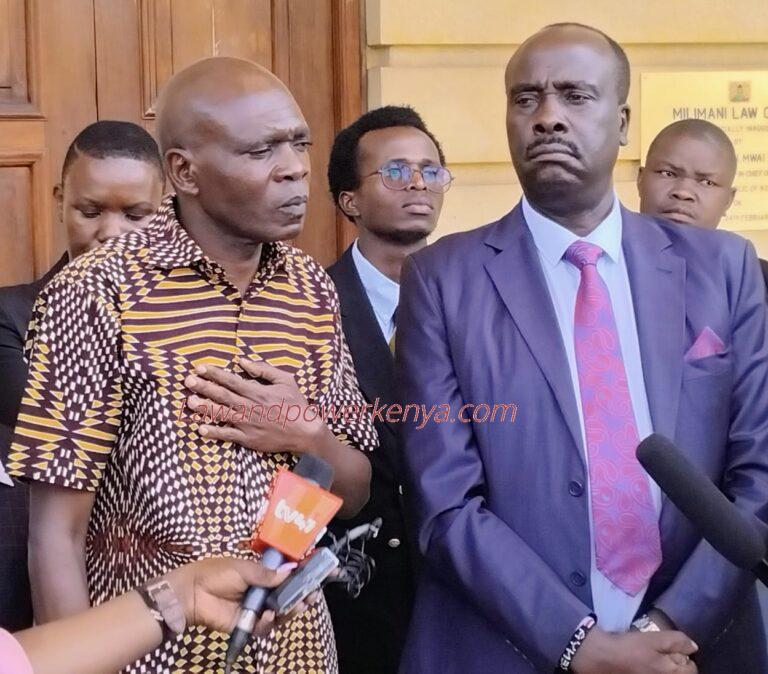 Lugari MP Nabii Nabwera files defamation suit against DG Savula over HIV status remarks