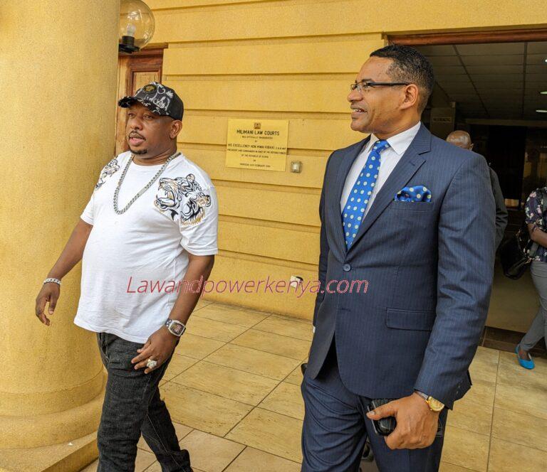 Mike Sonko testifies in defamation suit by lawyer Lucy Momanyi