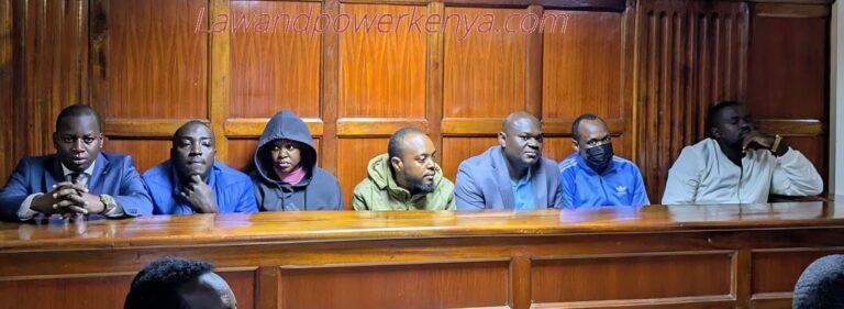 Suspects in Sh 60M government ambulance fake tender charged, released on bail