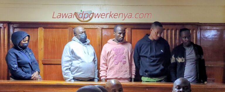 Five charged in connection with attempted break-in into Major General George Okumu’s home