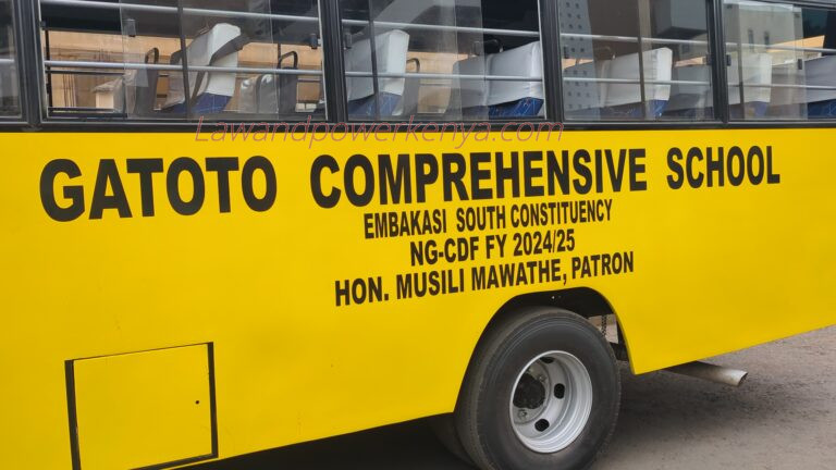 Gatoto Primary school board, community to challenge privatisation of the school