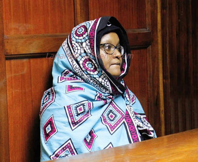 Halima Ngache, woman arrested for allegedly tracking President Ruto’s flight released